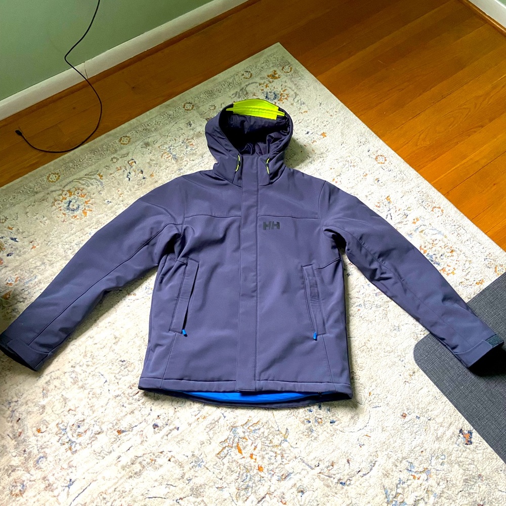 Helly Hansen M FORSETI INSULATED SOFTSHELL, Graphite Blue